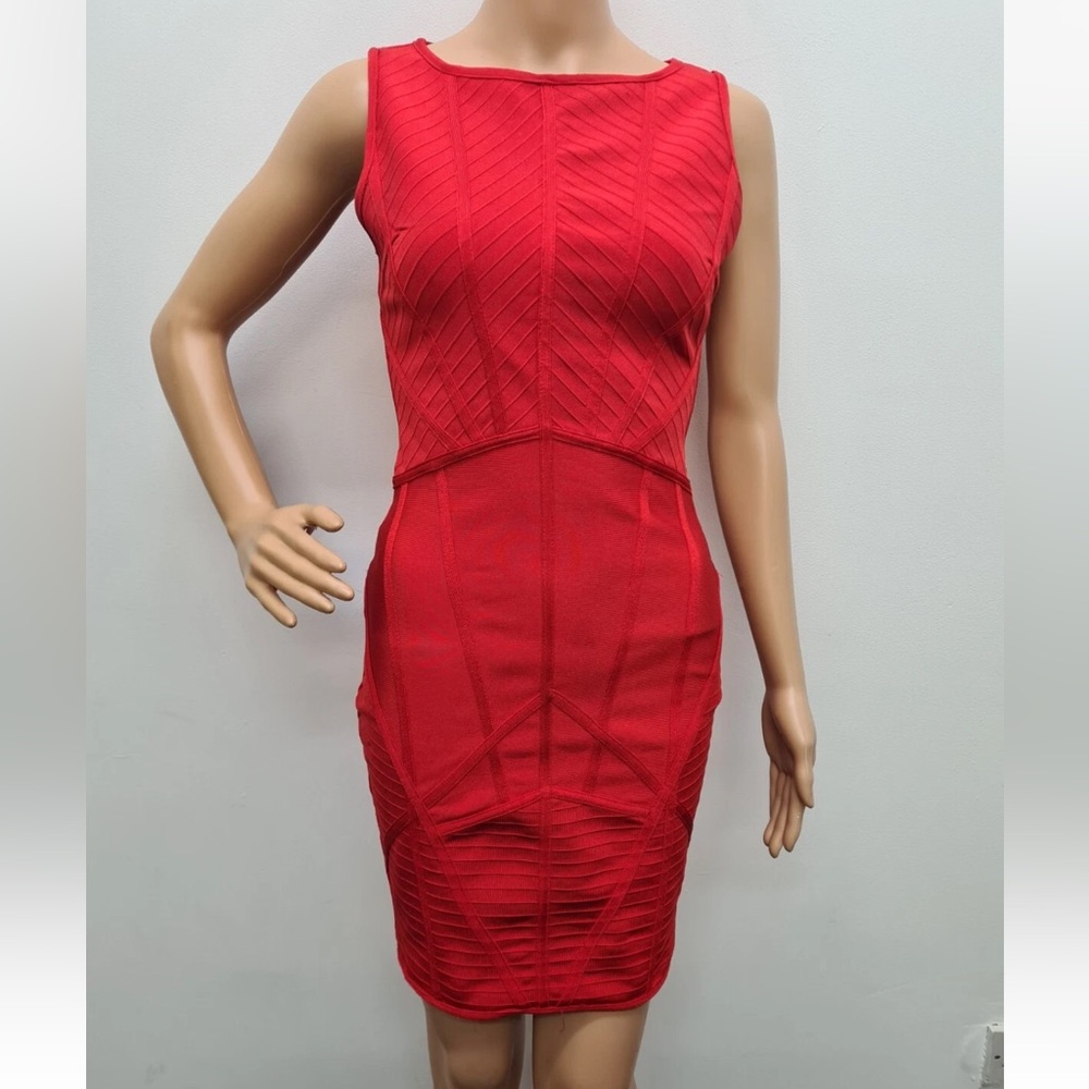 Lipsy Vibrant Red Mini Dress